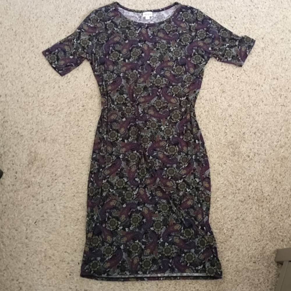 Purple Paisley Lularoe Julia